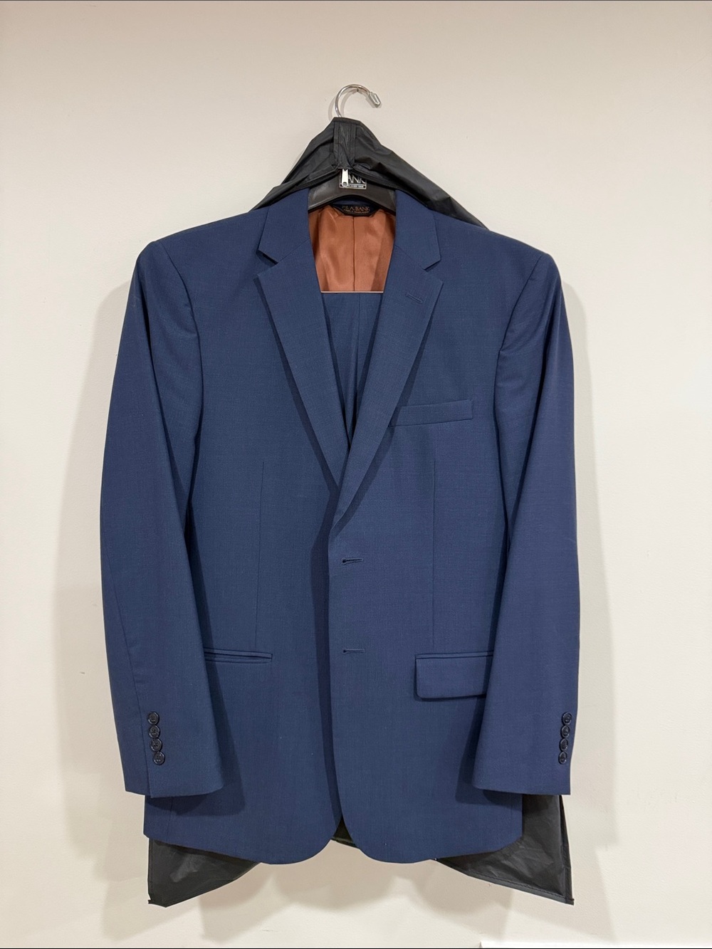 Jos. A. Bank Navy Blue Two-Button Suit Jacket